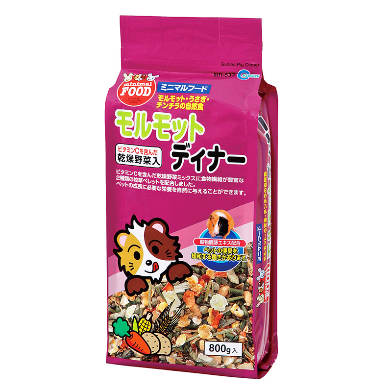 ［マルカン(直送)］ モルモットディナー 800g ※メーカー直送となります。※発注単位・最低ご購入金額にご注意下さい