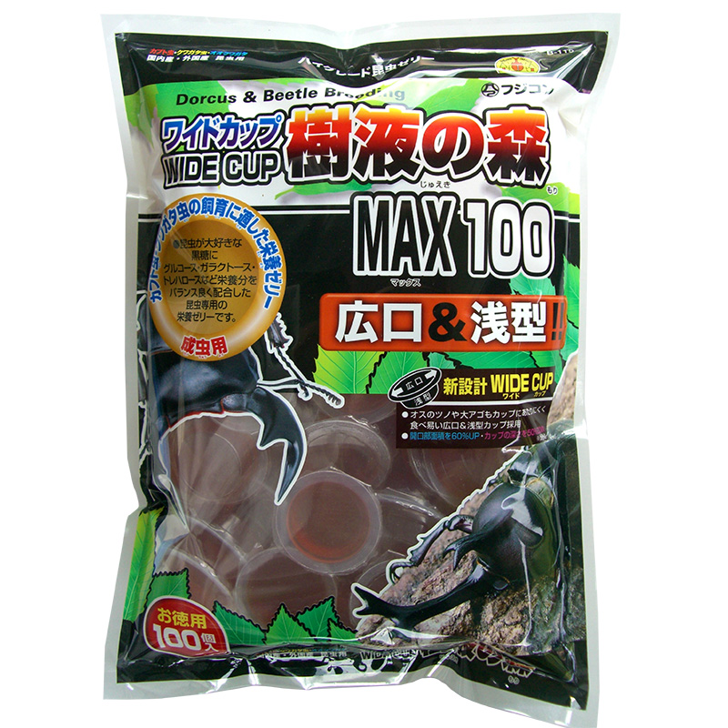 [フジコン] ワイドカップ 樹液の森 MAX100 (16g×100個)