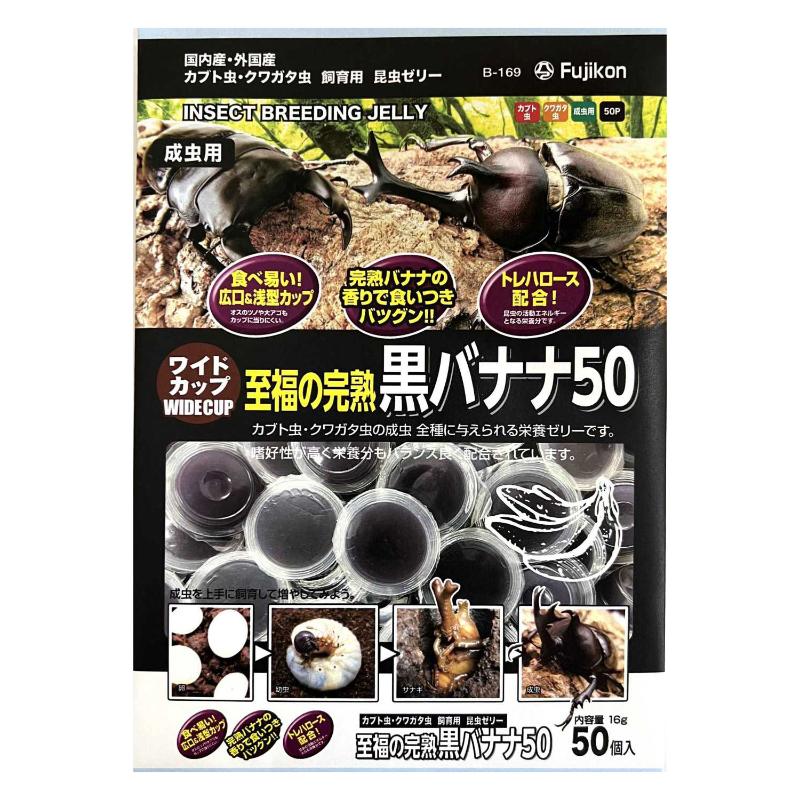 [フジコン]至福の完熟 黒バナナ50 16g×50個入