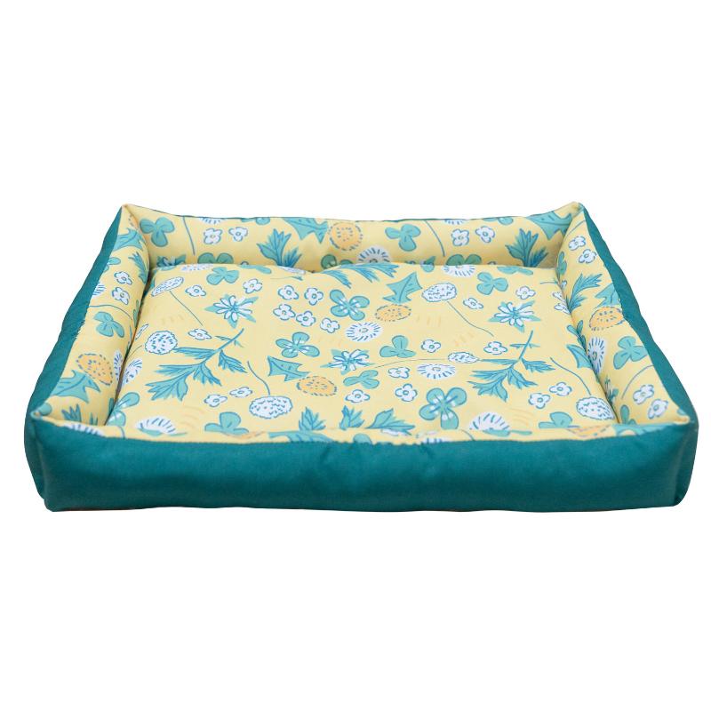 ［ドギーマンハヤシ］うさちゃんのふわふわピクニック スクエアベッド