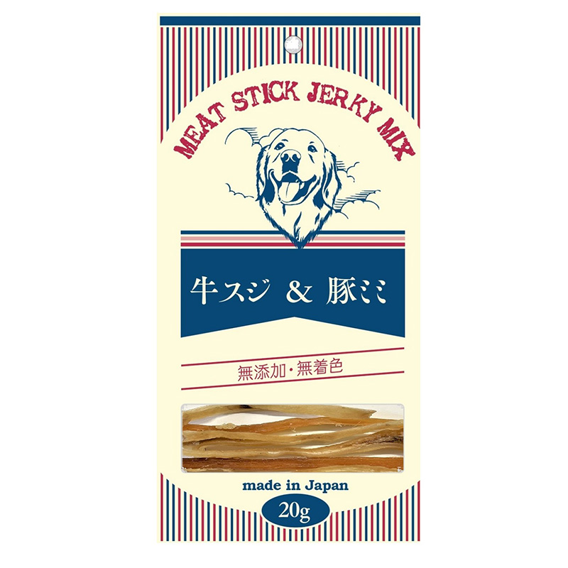 ［アラタ］Meat Stick Jerky Mix 牛スジ＆豚ミミ 20g