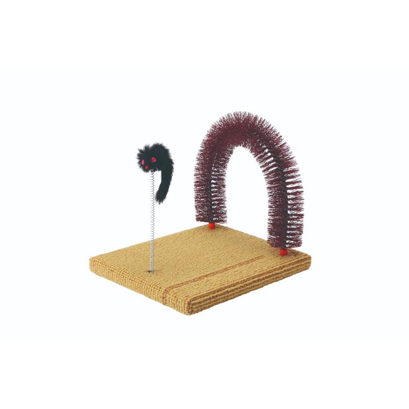 【アウトレット】[マルカン]どこでもツメとぎおめかしブラシ