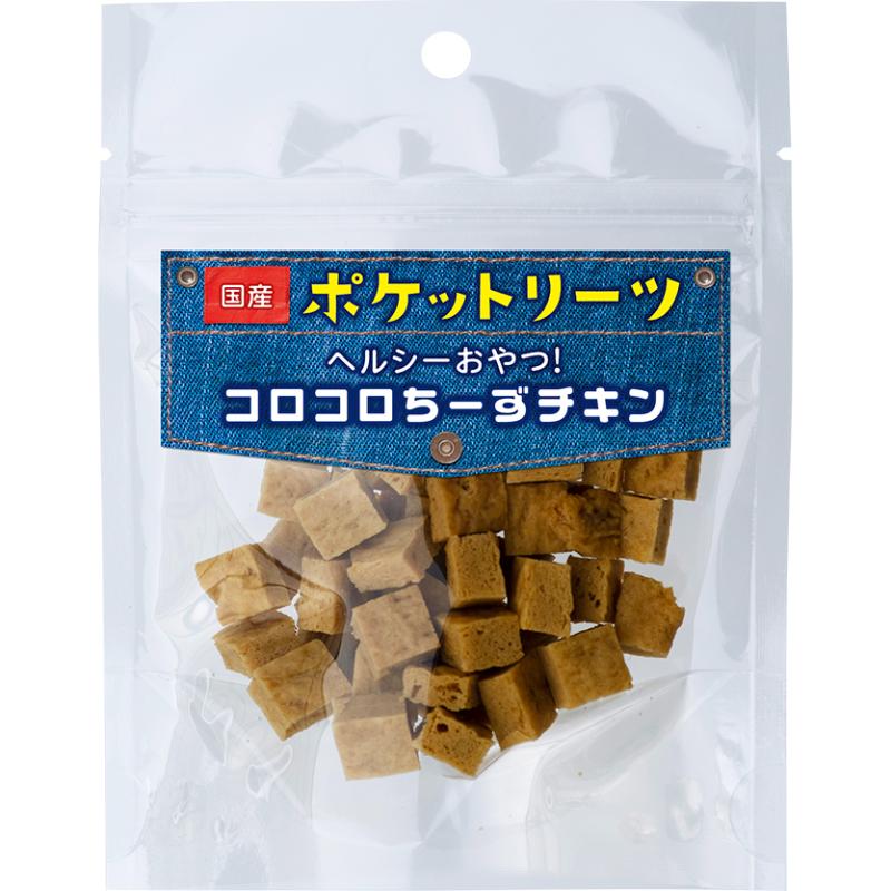［貝沼産業(直送)］ポケットリーツコロコロちーずチキン25g ※発注単位・最低ご購入金額にご注意下さい。