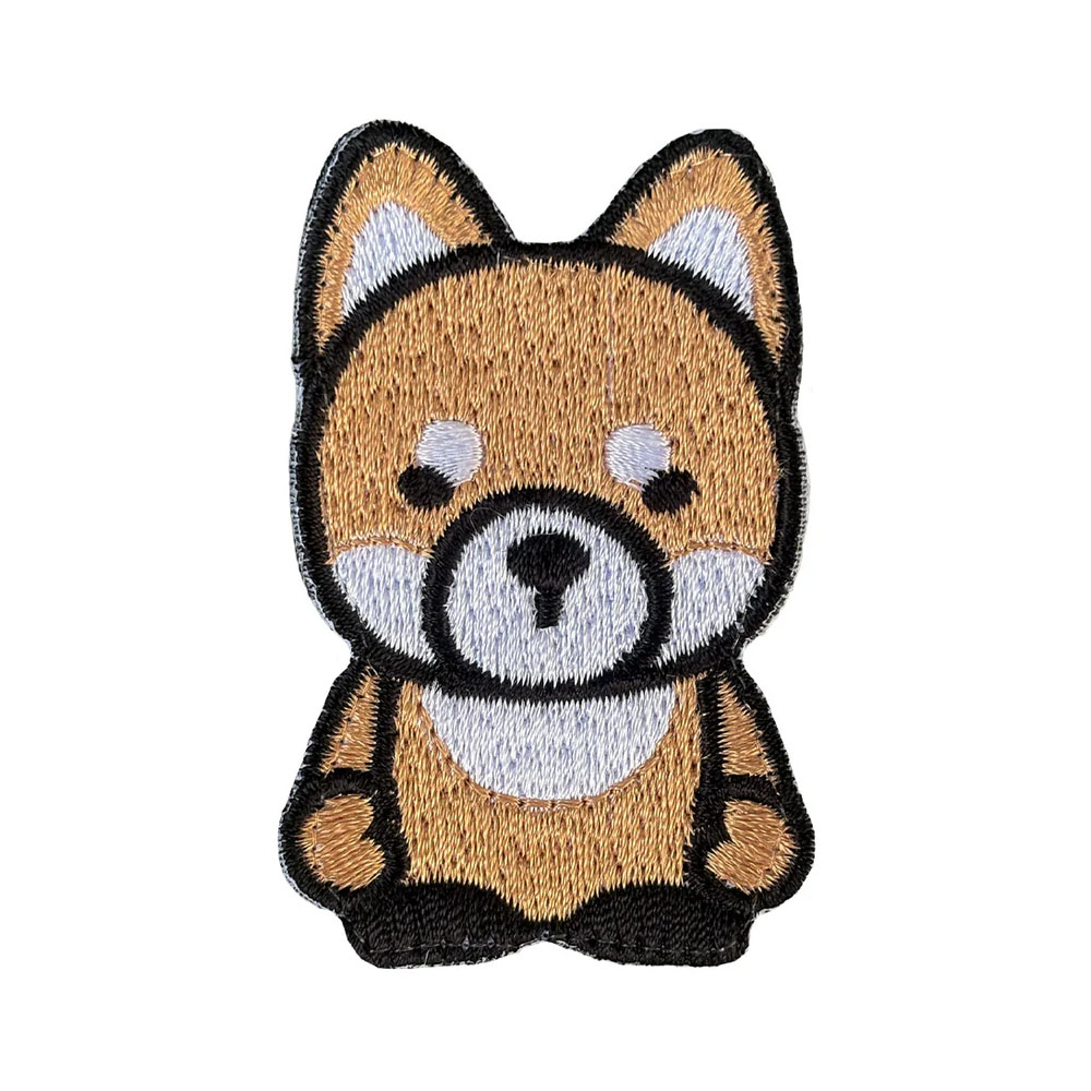 ［SUNGRAN］キャラクター パッチ 柴犬 赤柴