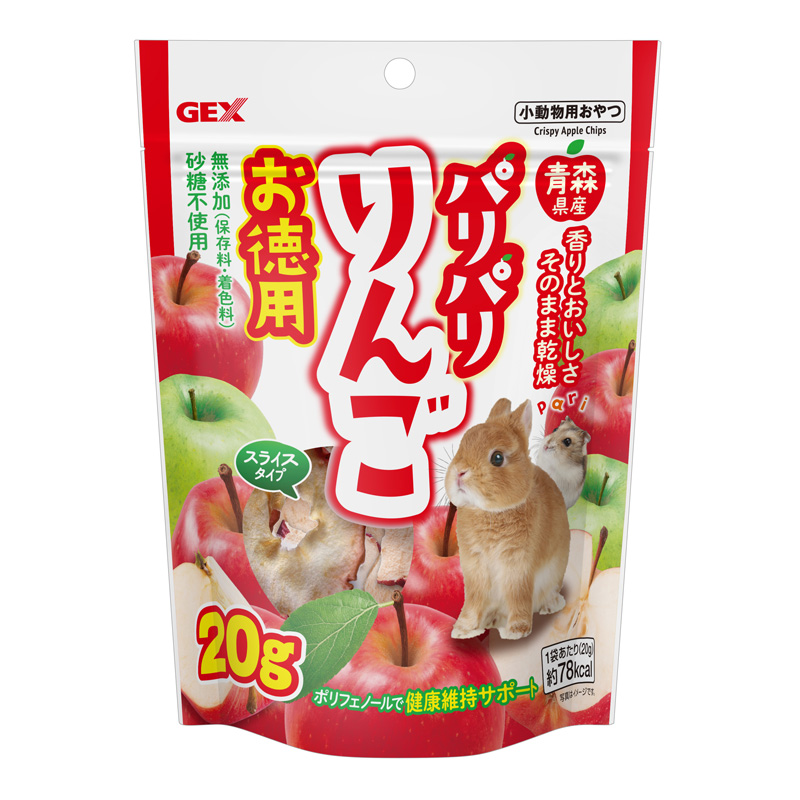 ［ジェックス］パリパリりんご お徳用 20g