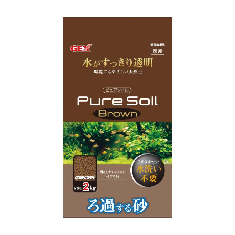 ［ジェックス］ピュアソイル 2kg