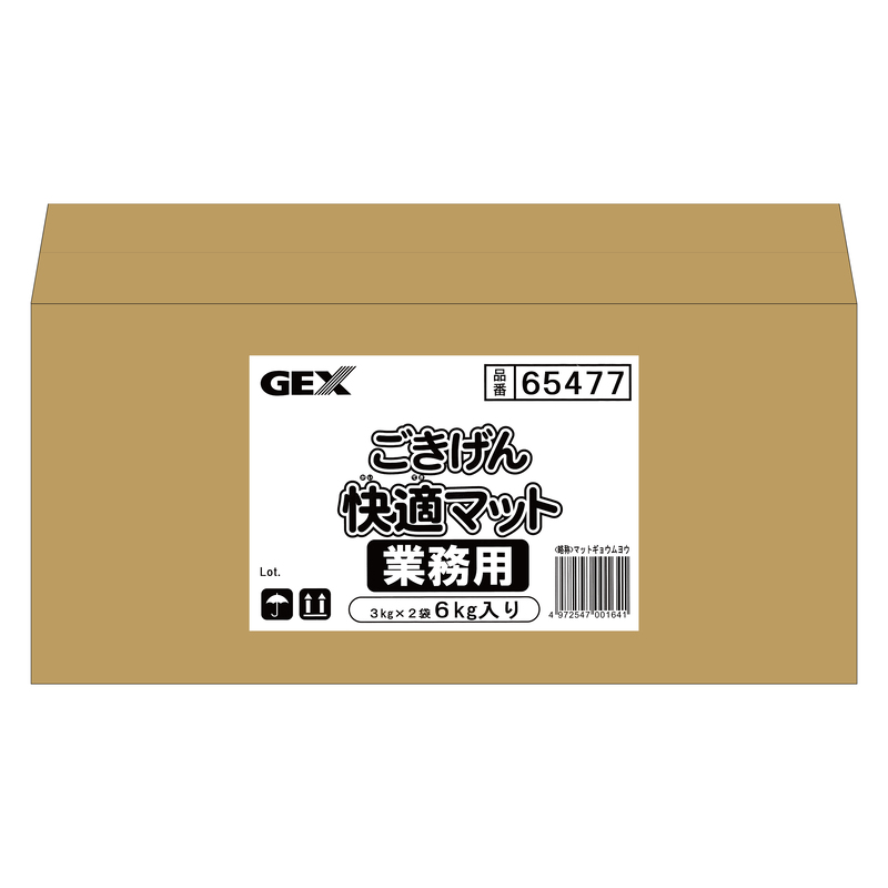 [ジェックス(直送：小動物・観賞魚)] ハビんぐ ごきげん快適マット 業務用 6kg ※メーカー直送となります。※発注単位・最低ご購入金額にご注意下さい