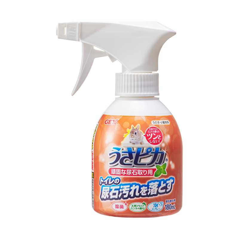 [ジェックス] うさピカ頑固な尿石に 180ml　【メーカーフェア】