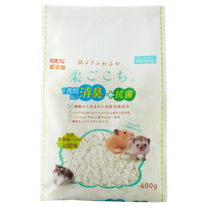 [ジェックス(直送：小動物・観賞魚)] 柔ごこち 400g ※メーカー直送となります。※発注単位・最低ご購入金額にご注意下さい　【メーカーフェア】