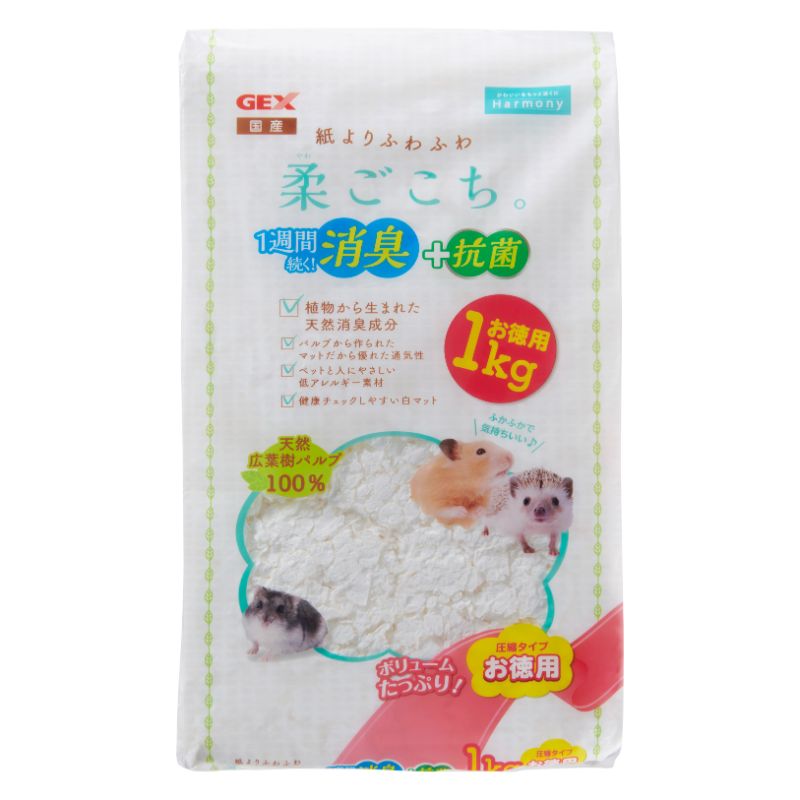 [ジェックス(直送：小動物・観賞魚)] 柔ごこち 1kg ※メーカー直送となります。※発注単位・最低ご購入金額にご注意下さい　【メーカーフェア】