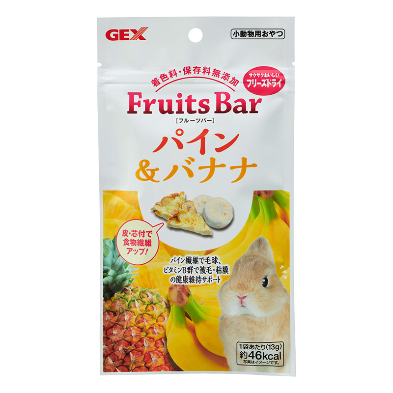 [ジェックス] Fruits Bar パイン＆バナナ 13g