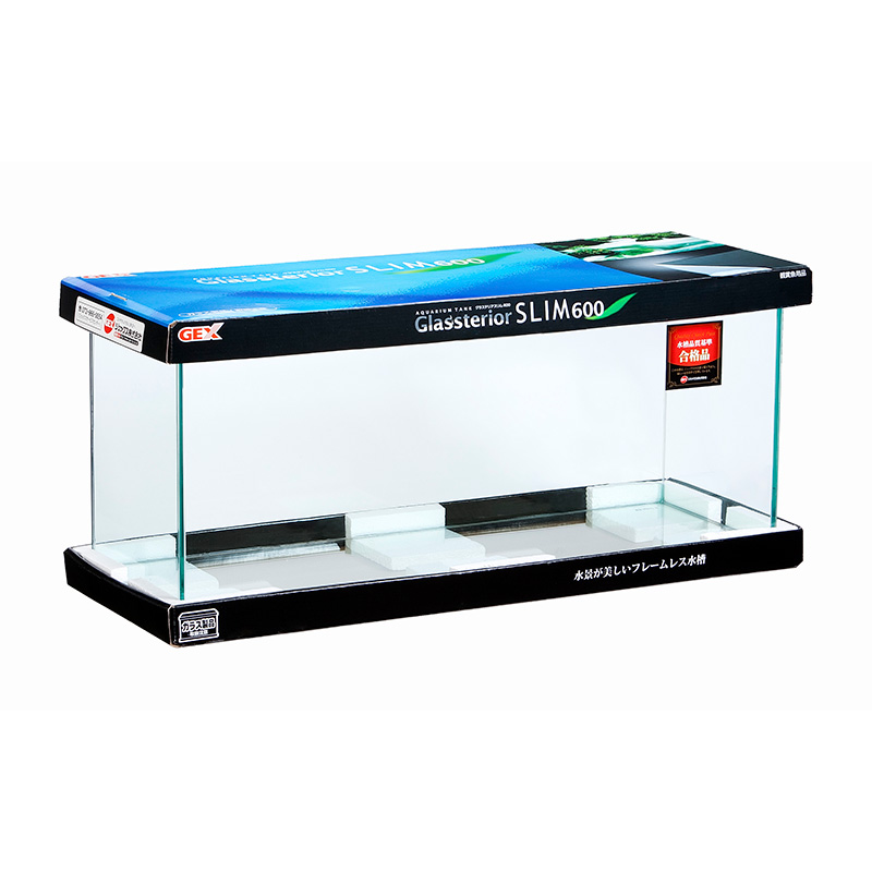 ［ジェックス(直送：小動物・観賞魚)］グラステリア スリム600 水槽 ※メーカー直送となります。※発注単位・最低ご購入金額にご注意下さい