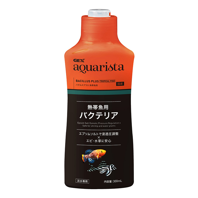 ［ジェックス］バチルスプラス 熱帯魚用 300ml