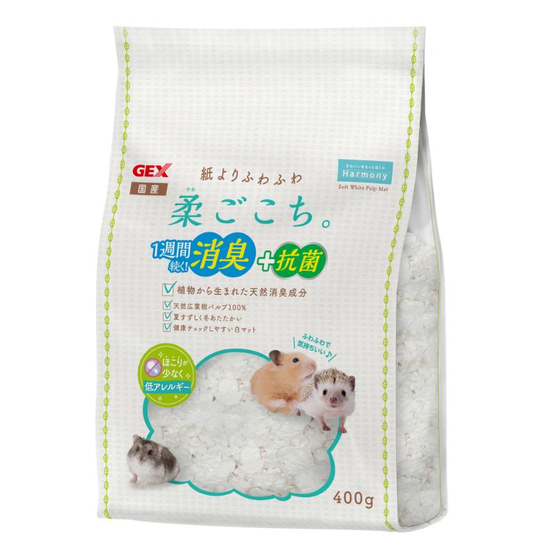 [ジェックス(直送:小動物･観賞魚)] 柔ごこち 400g ※メーカー直送となります｡※発注単位･最低ご購入金額にご注意下さい