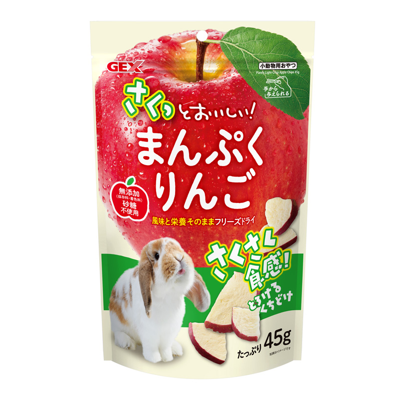 [ジェックス]さくっとまんぷくりんご フリーズドライ 45g