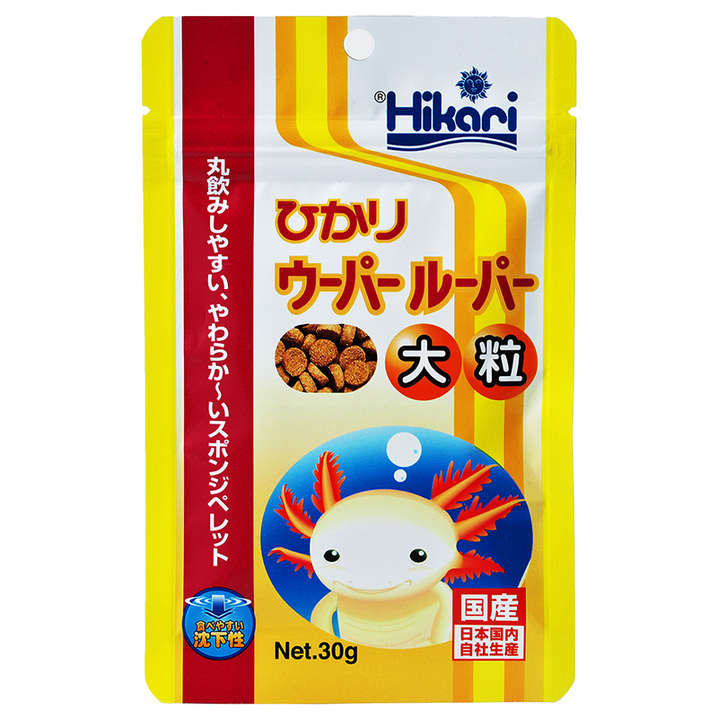 ［キョーリン(直送)］ ひかり ウーパールーパー 大粒 30g ※メーカー直送 ※発注単位・最低発注数量(混載5ケース以上)にご注意下さい ※販売店限定