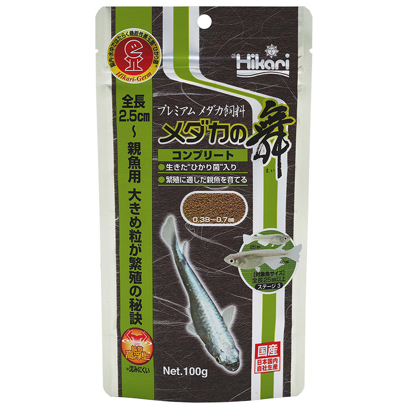 [キョーリン(直送)] メダカの舞 コンプリート 100g ※メーカー直送 ※発注単位・最低発注数量(混載5ケース以上)にご注意下さい