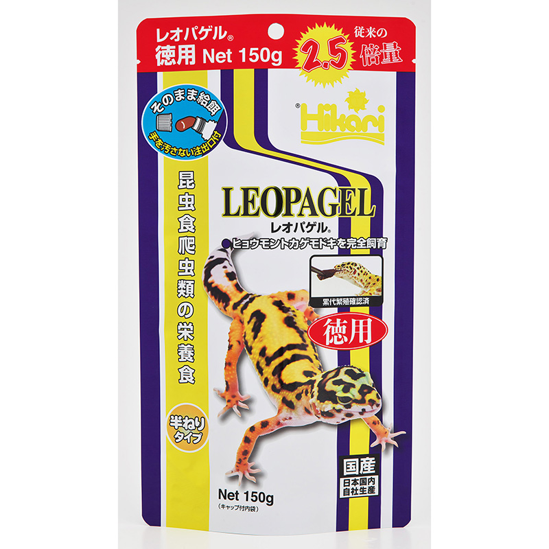 ［キョーリン(直送)］レオパゲル徳用 150g ※メーカー直送 ※発注単位・最低発注数量(混載5ケース以上)にご注意下さい