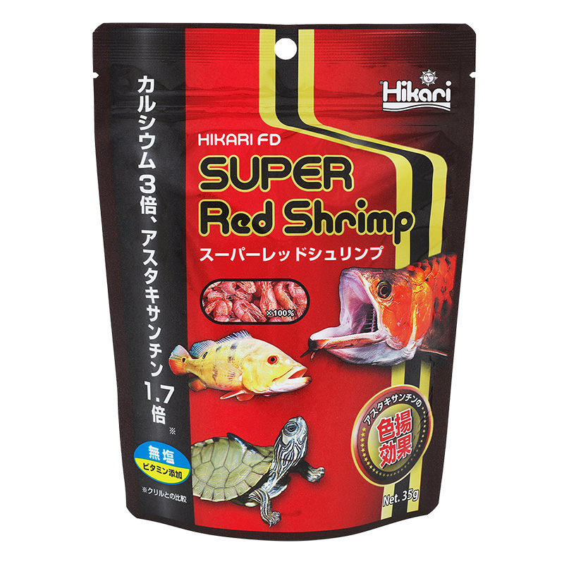 [キョーリン(直送)] ひかり FDスーパーレッドシュリンプ 35g ※メーカー直送 ※発注単位・最低発注数量(混載5ケース以上)にご注意下さい