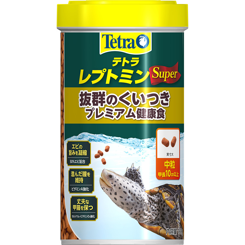 ［スペクトラムブランズジャパン］テトラ レプトミンスーパー中粒 160g