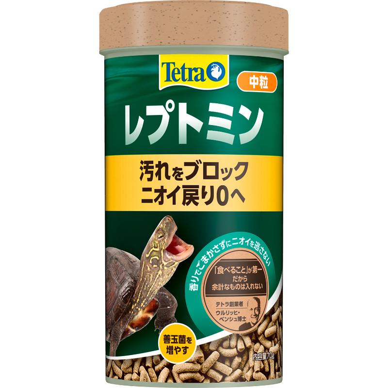 ［スペクトラムブランズジャパン］テトラ レプトミン 中粒 70g