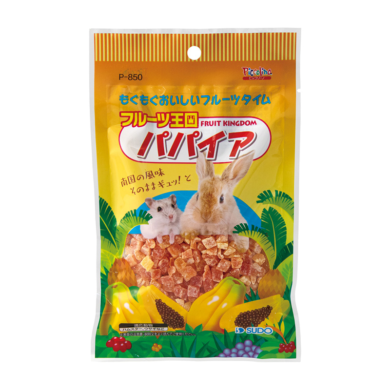 ［スドー(直送)］ フルーツ王国 パパイア 80g ※メーカー直送 ※発注単位・最低発注数量(納価合計：税抜４万円以上)にご注意下さい