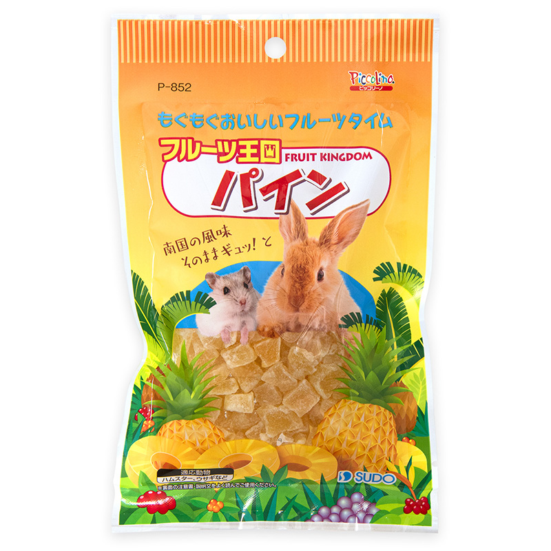 ［スドー(直送)］フルーツ王国 パイン 80g ※メーカー直送 ※発注単位・最低発注数量(納価合計：税抜４万円以上)にご注意下さい