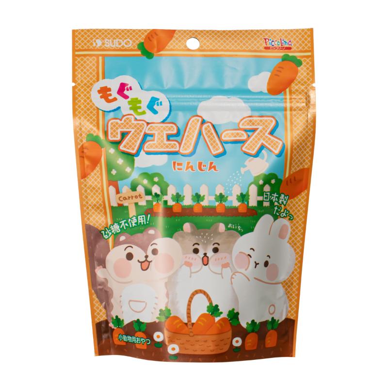 ［スドー］ピッコリーノ もぐもぐウエハース にんじん 24個