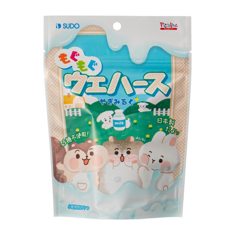 ［スドー］ピッコリーノ もぐもぐウエハース やぎみるく 24個