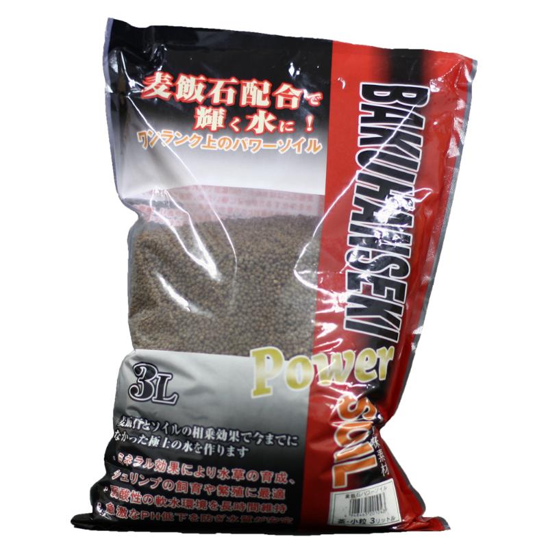 【アウトレット】[ソネ･ケミファ]麦飯石パワーソイルパウダー 3L 茶