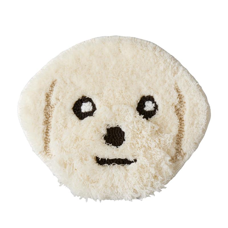 ［スミノエ(直送)］イヌカオマット 32×38cm マルチーズ ※メーカー直送 ※発注単位・最低発注数量(1ケース以上)にご注意下さい