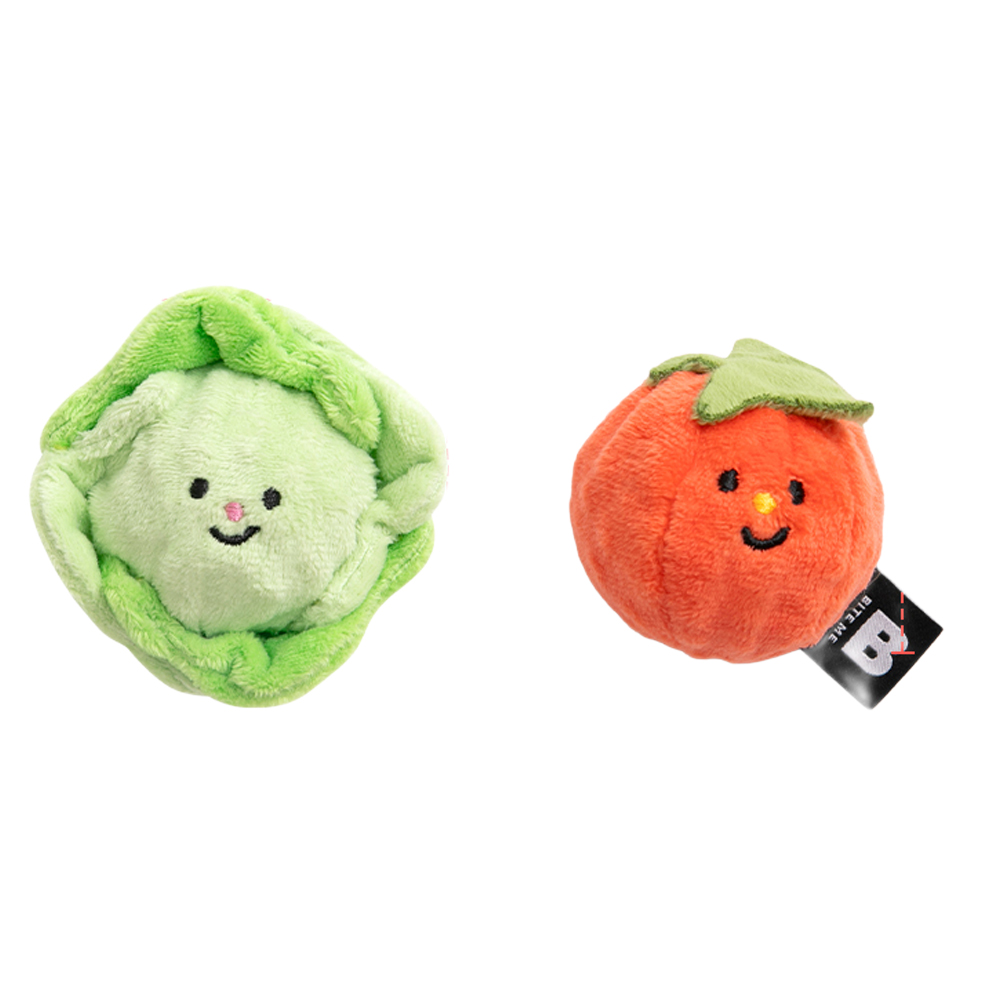 ［インケア］野菜畑ボールおもちゃ トウモロコシ＆ニンジン 2個セット