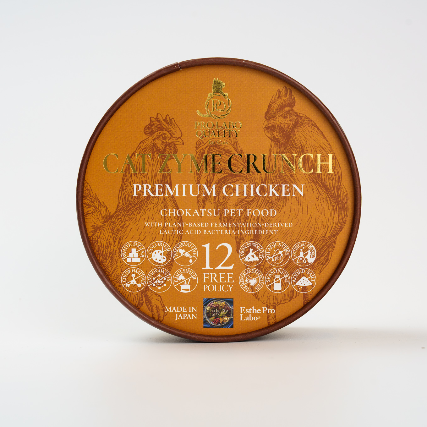 ［プロラボホールディングス］プロラボクオリティ キャットザイムクランチ プレミアム チキン 35g