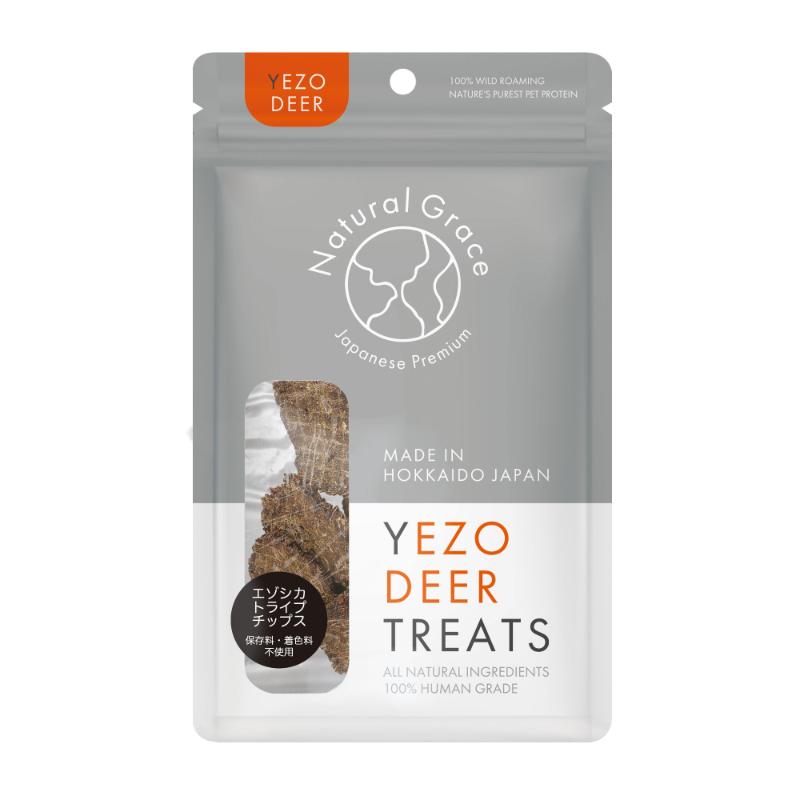 ［ルークラン(直送)］ナチュラルグレイス エゾシカ トライプチップス 30g