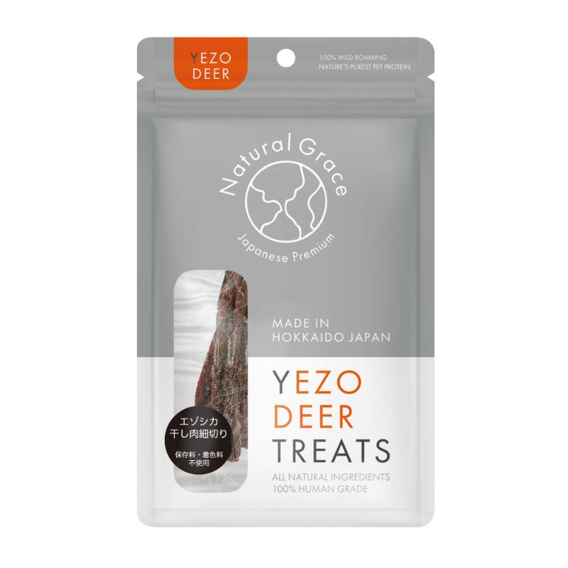 ［ルークラン(直送)］ナチュラルグレイス エゾシカ 干し肉細切り 30g