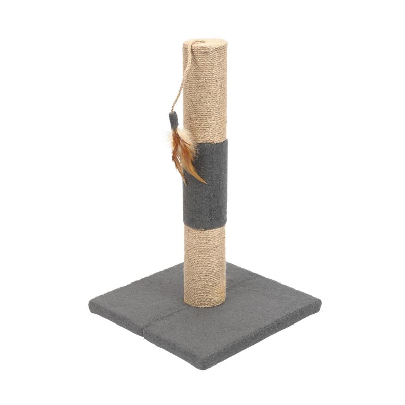 ［ルークラン(直送)］ユーゴー スクラッチングポスト グレー