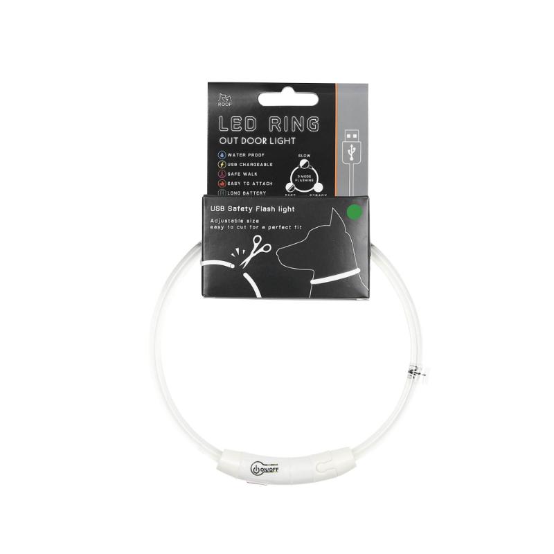 ［ルークラン(直送)］ループセイフ LEDリング クリアグリーン45