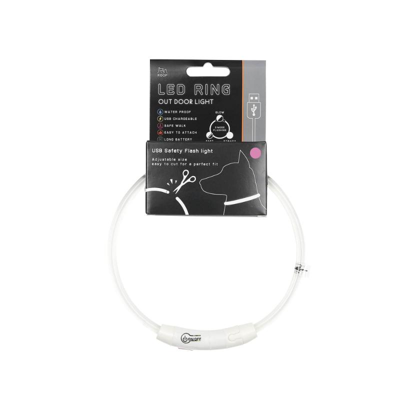 ［ルークラン(直送)］ループセイフ LEDリング クリアピンク45