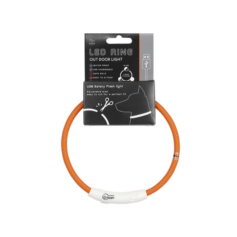 ［ルークラン(直送)］ループセイフ LEDリング オレンジ45