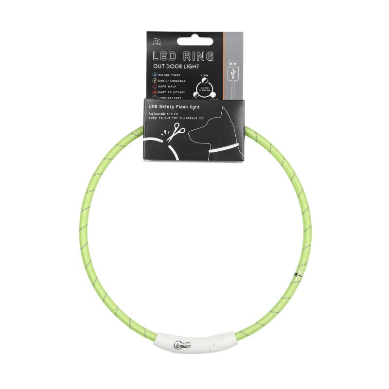 ［ルークラン(直送)］ループセイフ LEDリング グリーン65