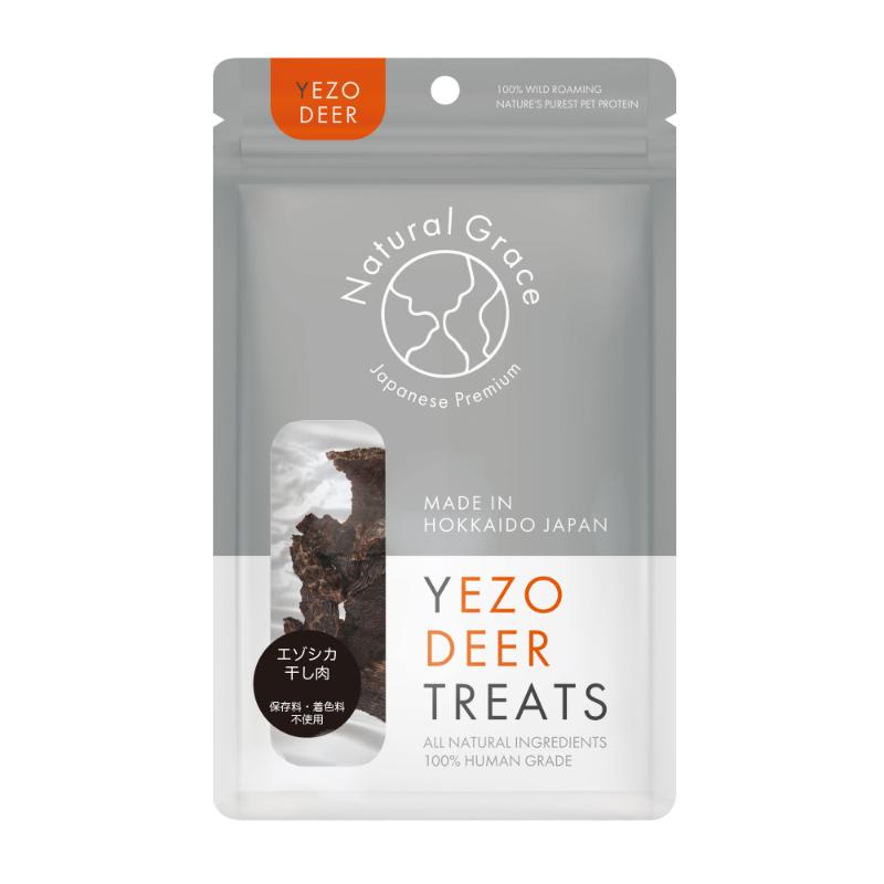 ［ルークラン(直送)］ナチュラルグレイス エゾシカ 干し肉 30g