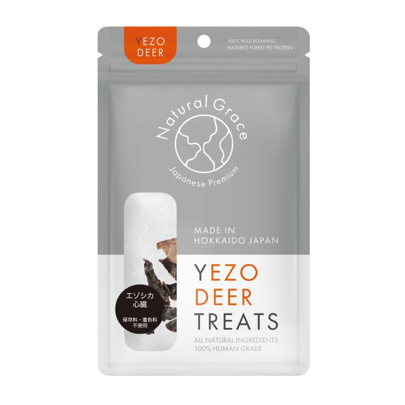 ［ルークラン(直送)］ナチュラルグレイス エゾシカ 心臓 20g