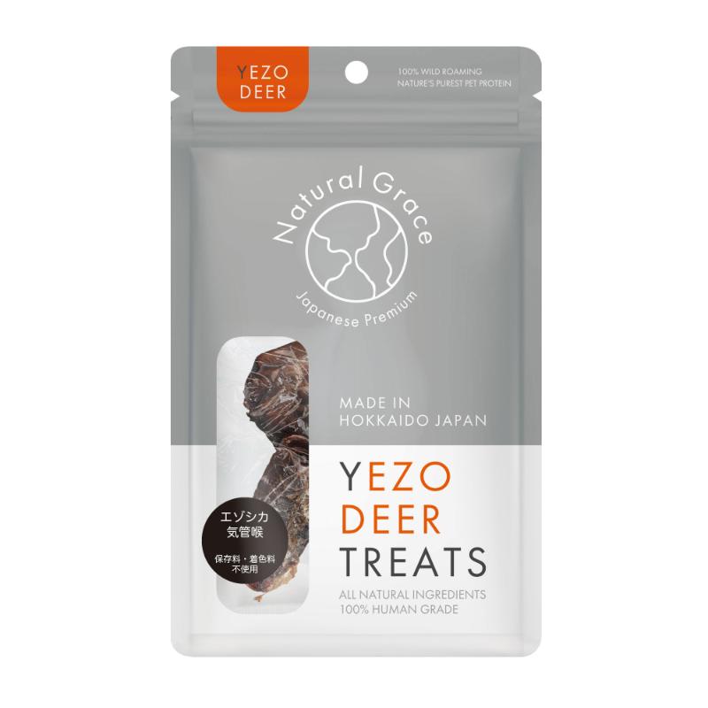 ［ルークラン(直送)］ナチュラルグレイス エゾシカ 気管喉 20g