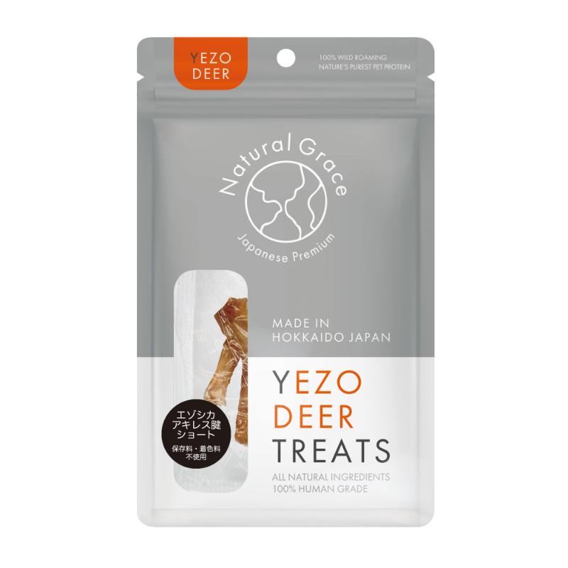 ［ルークラン(直送)］ナチュラルグレイス エゾシカ アキレス腱 ショート 20g