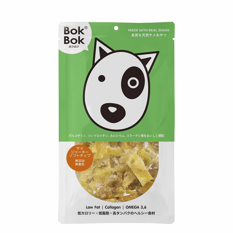 [ルークラン(直送)] BOKBOK サメジャーキー ソフトチップ50g ※最低ご購入金額にご注意下さい