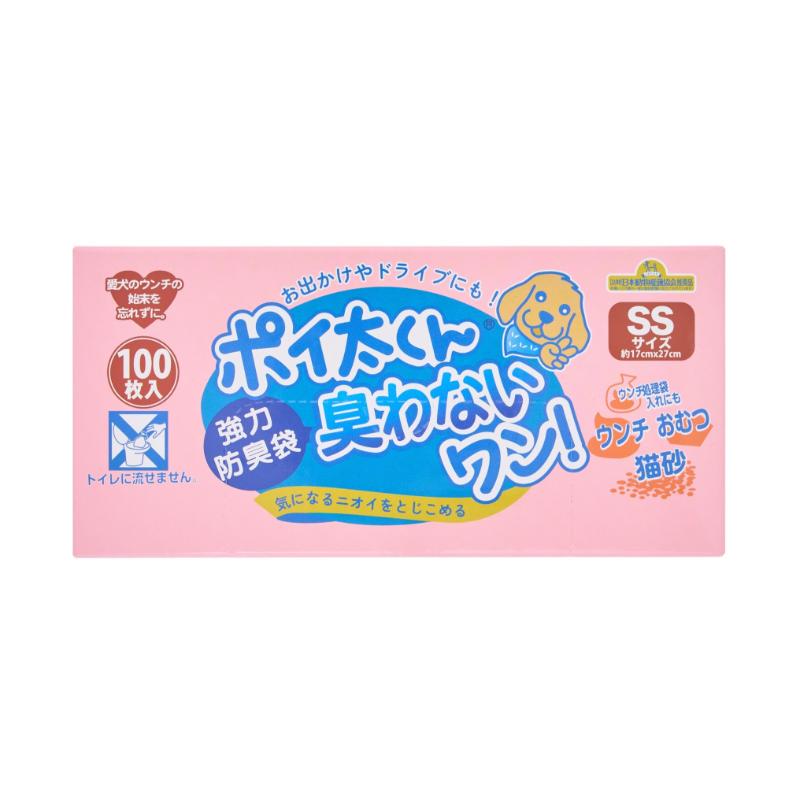 ［フェニックス・アインツェル(直送)］ポイ太くん臭わないワン！ SS 100枚／1ケース(25点) ※発注単位・最低発注数量(1ケース以上)にご注意下さい