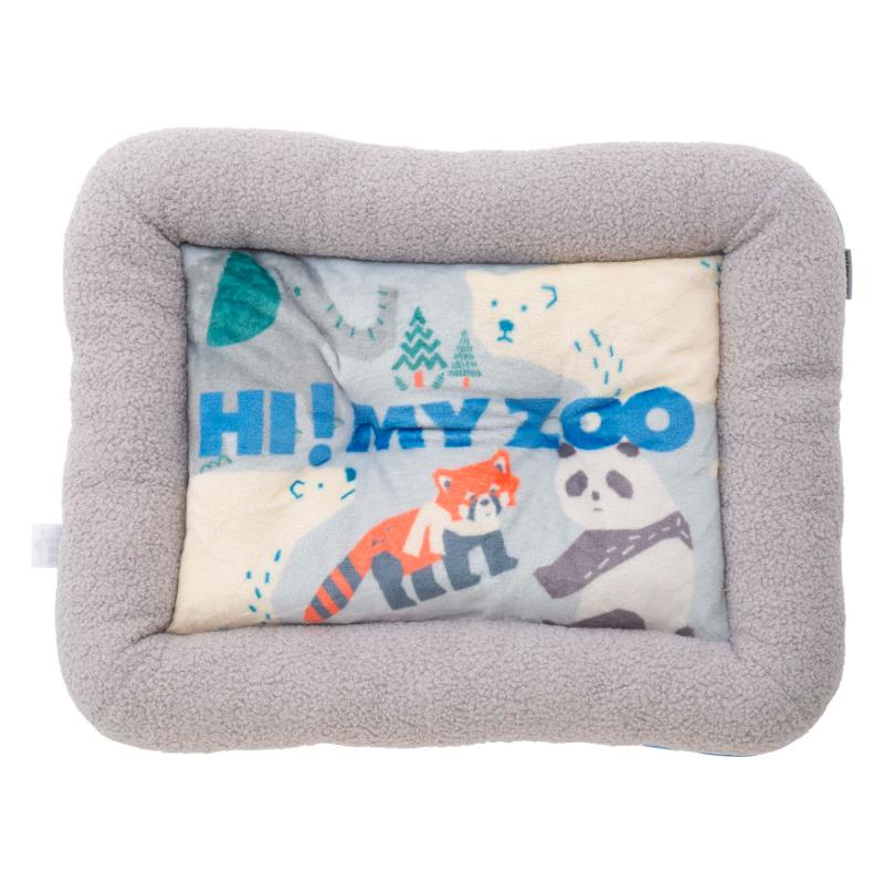 ［小泉ライフテックス］HI！MY ZOO あご乗せベッド M  グレー