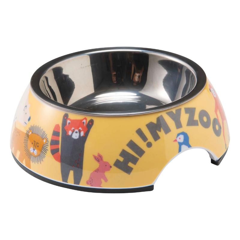 ［小泉ライフテックス］HI！MY ZOO フードボウル S イエロー