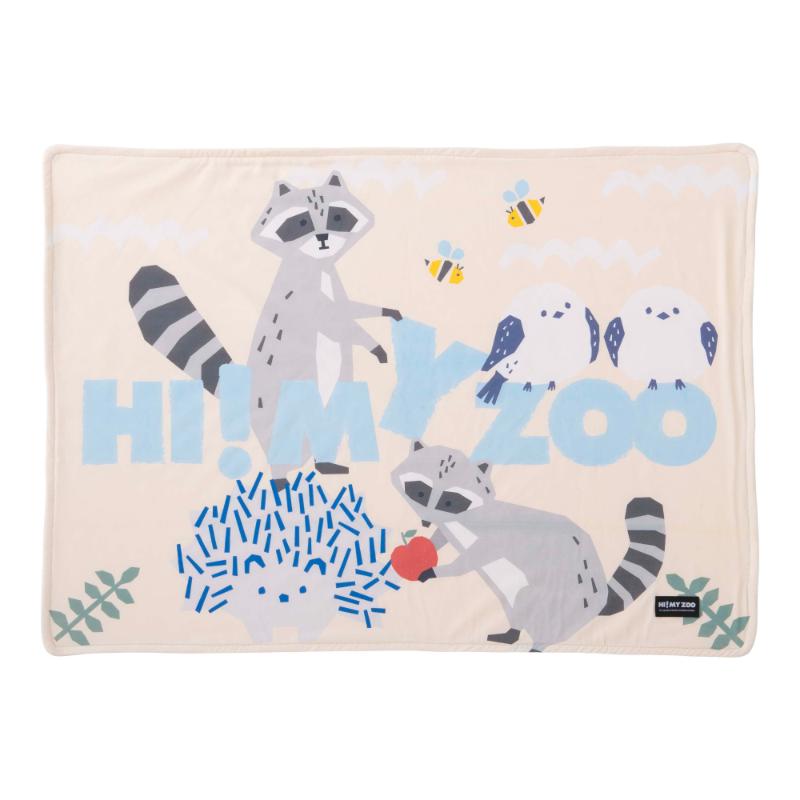 [小泉ライフテックス]HI! MY ZOOクールケット アイボリー