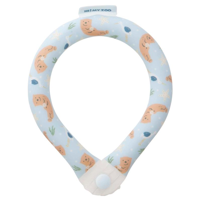 [小泉ライフテックス]HI! MY ZOOクールネックバンドM L-ブルー